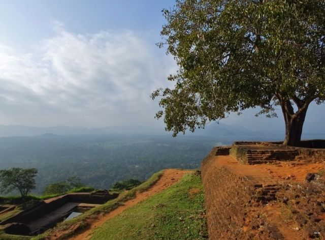 A view from the top of Sigiriya